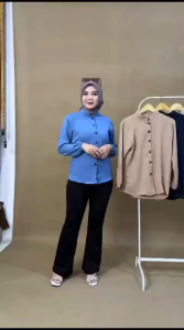Kemeja Shirt Wanita Kemeja Korean Style