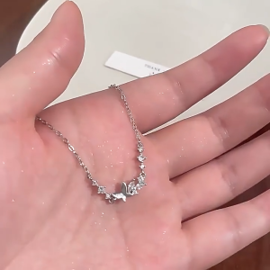 🔥IVY Micro Inlaid Zircon Butterfly Bracelet Women Niche Best Friend Hand Jewelry Simple Bracelet