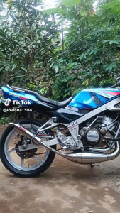 Knalpot Racing Motor 2 Tak Kawasaki Ninja 150 R RR Super kip Zx150