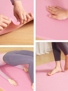 Yoga Mat - Non-Slip Thick High-Density Exercise Mat with Bag Large Size for Men and Women Perfect for Workouts