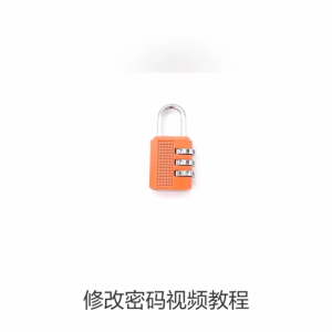 HCCM Travel Padlock Zinc Alloy Password Small Portable Luggage Bag Lock