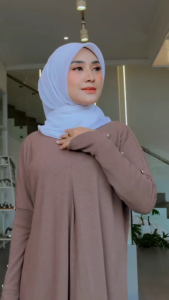 GAMIS QUEENE KNIT INARA TERBARU MODEL VIRAL - BUSANA MUSLIM WANITA BUSUI - DRESS MAXI WUDHU FRENDLY