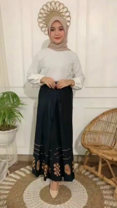 Sarung Batik Rayon/Goyor Remaja | Motif ALIN/JASMINE | Serian Warna | Terlaris