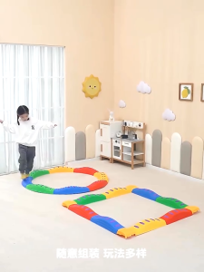 Orzee Balance Beam Stepping Stone Indoor Outdoor Toy Game Training Toys Gift For Kids