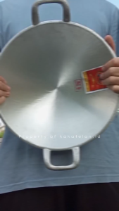 Wajan Ceper Murah Ukuran 12 - Kuali Super 12 - Wajan Katel Penggorengan