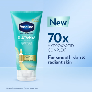 Vaseline Gluta-Hya Serum Burst Lotion Smoothing Perfector 70ml Vaseline Gluta Hya - Lazada