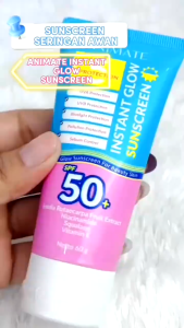 Animate Instant Glow Sunscreen 5 Protection 60 gr - Ken Herbal