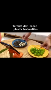 DAWIAH - Piring Kerang Wadah Camilan 2 In 1