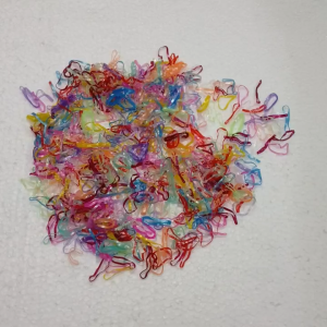 thun chun cột tóc cho bé gái dễ thương siêu đàn hồi đa năng nhiều màu (#05) trọng lượng 50g