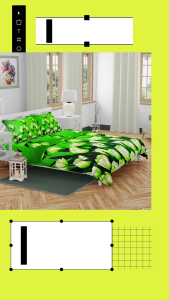Sprei katun motif red roses aesthetic anti geser king size LP