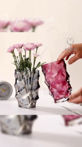 Bình hoa thuỷ tinh ELIP nhiều màu đẹp lọ hoa decor trang trí phòng khách nghệ thuật độc đáo