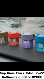 Sáp Thơm Ô Tô Black Odor BO-22 | 100% Thiên Nhiên – Chính Hãng – An Toàn – Khử Mùi Hiệu Quả Cho Xe Hơi Phòng Tủ Quần Áo