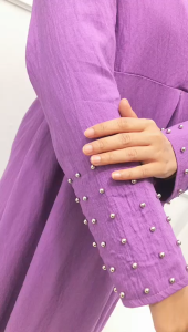 Gamis Wanita Terbaru Bahan Crespo Neyaman Cantik Tidak Nerawang Manik Muslim Baju Dress Mewah