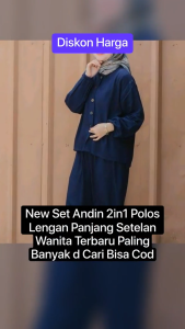 PROMO PAKET HEMAT 100 RIBU DAPAT 4 PCS SETELAN ANDIN TERBARU ONE SET WANITA DEWASA KEKINIAN