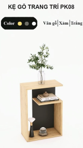 FREESHIP Kệ Gỗ Trang Trí Tự Lắp Ghép Kệ Decor Hình Chữ G Tatana PK08 - có thiết kế theo yêu cầu