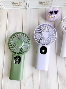 Yoobao F3PL 8000mAh Strong Wind Cute Rechargeable Type-C Input Fan with 3 Speed Gears & Digital Power Display
