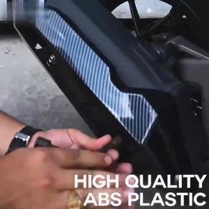 Takimoto Muffler Cover Heat Guard For Honda Click 125L/150L Version 2 Carbon / Black