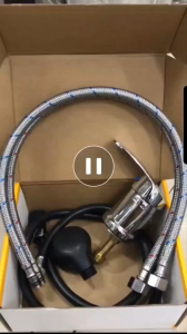 ComBo Gật Gù Nóng Lạnh Và Vòi Sen Bàn Gội Đầu. Gật Gù Và Vòi Sen Giường Gội Đầu Mới