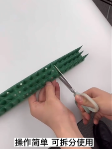 แผงหนามกันนก หนามนก อุปกรณ์ไล่นก ซมล่นกพิราบ อุปกรณ์เข็มพลาสติกไล่นกสําหรับนแมวนก ทนแดดทนฝน