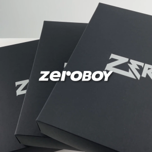 ZEROBOY - Slide Sandals “ รองเท้าแตะ Black&Ivory “