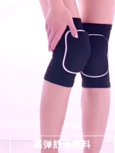 2PCS/1PCS Sports Support Kneepad Dancing Knee Protector Volleyball Yoga Knee Brace Winter Breathable Thick Sponge Kneepad Protector