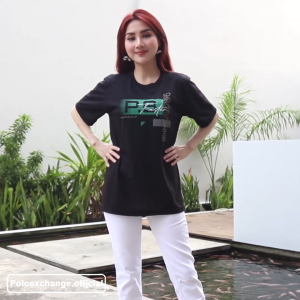 Baju Kaos Pria Keren Tshirt Distro Cewek Cowok Sablon Point 8 Moving Faster - Px Store 330046