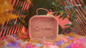 [AWCAKK] YOUBABY Floral High Quality Multi Purpose Travel Bag Baby Diaper Beg Bayi Toiletries Makeup Pouch Big Storage