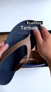 Sandal Jepit Pria Camou: Anti Licin, Kuat & Tahan Lama