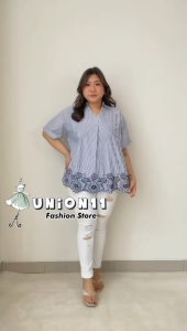 UNION11 - BLUS WANITA JUMBO / BLUS WANITA JUMBO KEKINIAN / BLUS WANITA JUMBO LD 130 CM / BLUS WANITA JUMBO XXXXL / JUMBO HANA