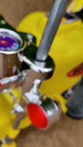 D Kids รถแบตเตอรี่เด็ก รถเด็กนั่ง มอเตอร์ไซค์ช้อปเปอร์ มินิ ขนาด1มอเตอร์ รถไฟฟ้าเด็ก