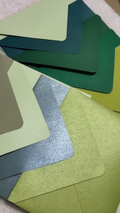 Green Envelope for Invitation Sage Lime Emerald for weddings and Birthday 5R 4R 3R