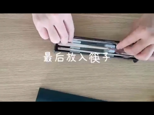 Portable Cutlery Set 3 Piece Stainless Steel Kitchen Cutlery Antibacterial Storage Portable Cutlery
