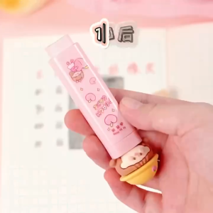 🔥จัดส่งที่รวดเร็ว🔥ยางลบแบบกดดึง ยางลบการ์ตูน ยางลบดินสอ เช็ดทำความสะอาด มีเศษน้อย ฟรียางลบ 2 อัน มีลายน่ารักมากมาย