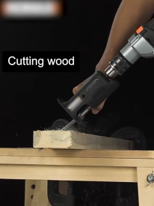 Reciprocating Saw Adapter Jig Saw Adapter Connector Electric Reciprocating Saw Attachment Converter for Electric Drill