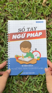 Sách - Sổ tay ngữ pháp tiếng Trung (đi kèm sách tự học tiếng Trung từ con số 0 - 4 tập)