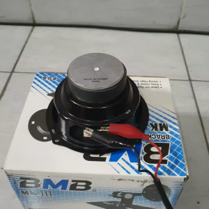 NO BRAND SPEAKER WOOFER IMPORT 5 INCH 200 WATT WARNA SILVER DAN HITAM