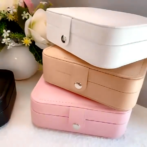 Portable Travel Jewellery Jewelry Earrings Ring Pendant Accessories Storage Box Organizer Case