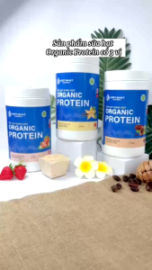 Combo Sữa hạt giảm cân Organic Protein tặng detox rau củ sấy lạnh 500g Việt nhật Nutrtion