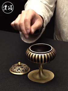 Tháp Bí Ngô Xông Trầm ĐỒNG NGUYÊN KHỐI Loại 860g