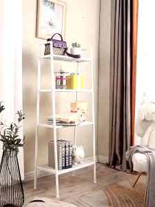 Rak Susun Serbaguna 4 Tingkat, Rak Aesthetic Ruang Tamu, dan Rak Sudut Ruang Tamu Mewah