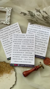 Bloomingyourdays ENGLISH WORDS PASTEL Deco Sticker Planner DIY Scrapbook Stiker Dekor Jurnal Kotak