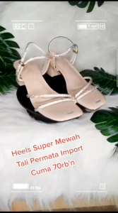 EL STORE - HAK TAHU PREMIUM TALI PERMATA WANITA INARA IMPORT GELIS FRE BOX!!!