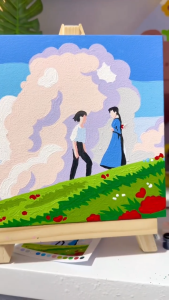 Paint by Number KIT - Studio Ghibli Series 20x20cm