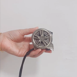 Heavy-Duty Stainless Steel Self-Locking Measuring Tape with Dual Brake System Waterproof Rust-Proof and Anti-Fouling - 5m Length