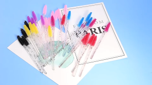 Crystal Sisir Bulu Mata Eyelash Brush Mascara Eyebrow Eyelash Brushes Colorful Eyelash Brush