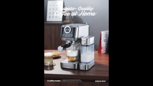 Máy pha cà phê bán tự động Espresso Latte Cappuccino - Thương hiệu Mỹ cao cấp HiBREW H13A - Bảo Hành 12 Tháng