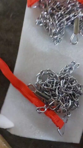 สายจูงสัตว์เลี้ยง โซ่ล่ามสุนัข โซ่สุนัข สายจูง หมา แมว สุนัข โลหะชุบโครเมียมอย่างดี แข็งแรง ทนแรงกระชากได้ดีเยี่ยม