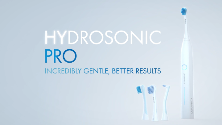 แปรงสีฟันไฟฟ้า CURAPROX รุ่น Hydrosonic Pro ช่วยทำความสะอาดฟันและเหงือก เสมือนผู้เชียวชาญดูแล