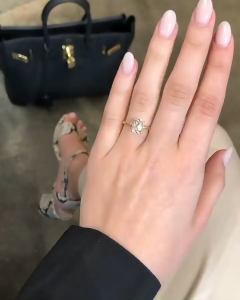 JOVOVASMILE 3 Carat Cushion Cut Moissanite Engagement Ring