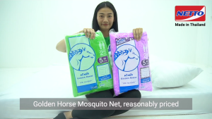 มุ้ง มุ้งเหลี่ยมกันยุง 5f6fมุ้งเหลี่ยม 5 ฟุต 6 ฟุต 8 ฟุต มุ้งเหลี่ยม หัวม้าขาว สีพื้น มุ้งกันยุง ตาถี่ (พร้อมเชือก)